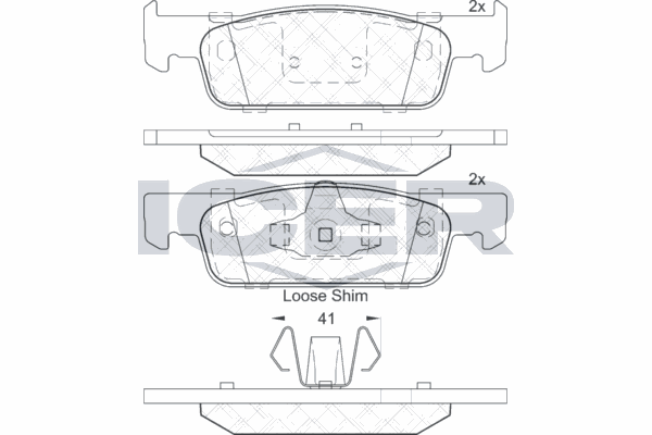Fren Disk Balata Ön Dacia Sandero II (10.2012->)  MAGNETI MARELLI 323700037800