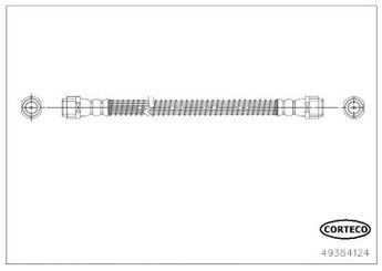 Fren Hortumu Arka Sağ veya Sol MGA 51628  2H0611775 2H0611775B