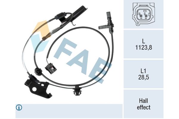 Abs Sensörü Ön Sol Toyota RAV4 (A4)(2013->)  TRW GBS2734