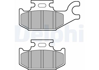 Fren Disk Balata Ön DELPHI LP3191   410607103R DELPHILP3191 LP3191 410607828R