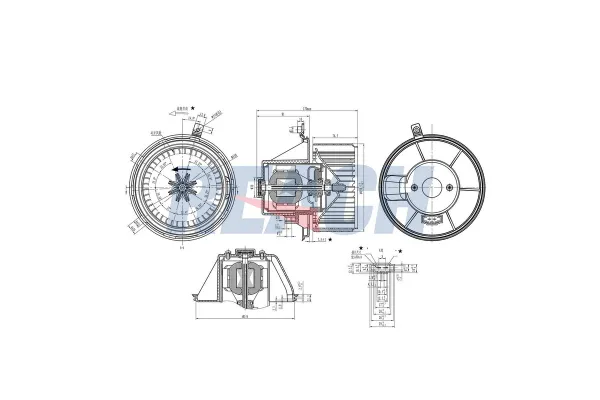Kalorifer Motoru  KRAFTVOLL 08130004
