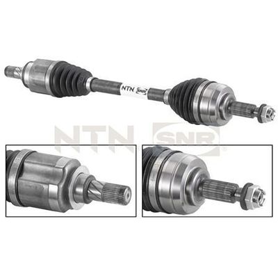 Aks Komple Ön Sol Renault Megane III Coupe / Cabrio (04.2010->)  BSG 75-350-067