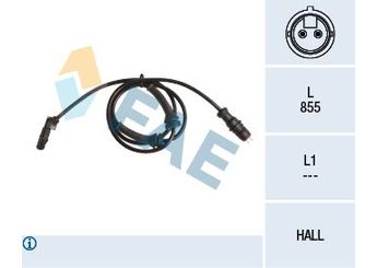 Abs Sensörü Arka Sağ veya Sol FAE 78144  131563 8200043136 82 00 043 136 8200296571 82 00 296 571