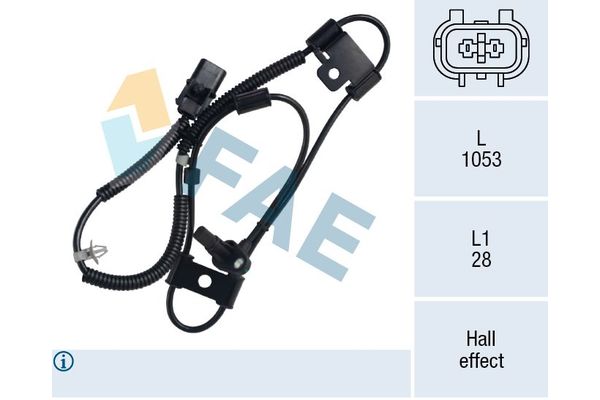 Abs Sensörü Ön Sol MOBIS 956701G000