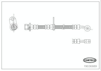 Fren Hortumu Ön Sağ SWAPP 40474  1464TL1G00 01464TL1G00