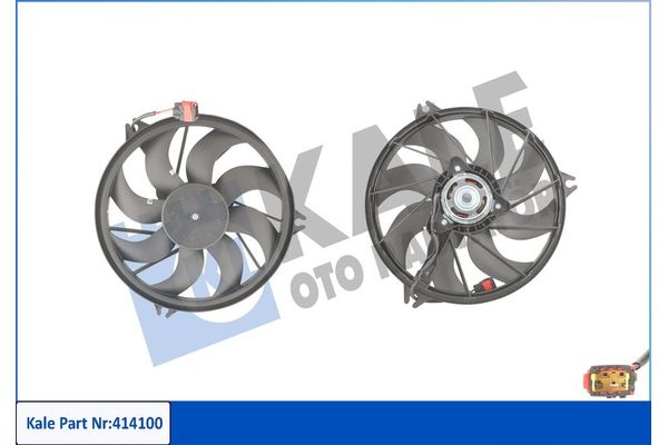 Radyatör Fan ve Motoru  PSA ORJINAL 125378