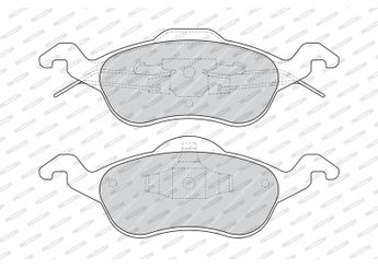 Fren Disk Balata Ön MANDO MBF015136  MBF015136 1064230 1075558 1107697 1136519 1151049 1425406 1682498 1763301 98AB2K021AD 98AX2K021AD 98AX2K021AE 98AX2K021AF 98AX2K021AG ME98AJ2K021AH ME98AJ2K021AJ