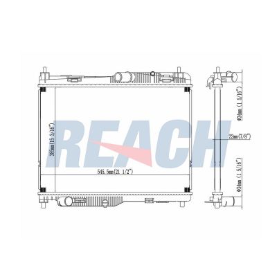 Su Radyatörü  Ford Fiesta (CE1)(2017->)  MGA 80232