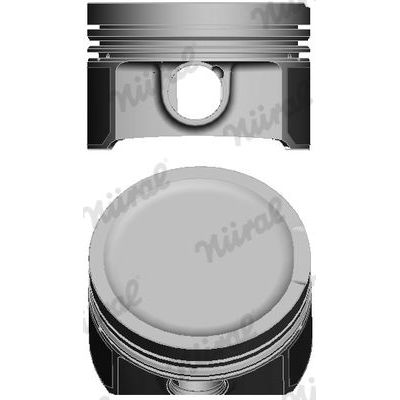 Piston (81.01MM-STD)   KING PISTON 18-7010220