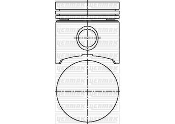 Piston (70.00MM-STD)  YENMAK 31-03901-000  7700743329