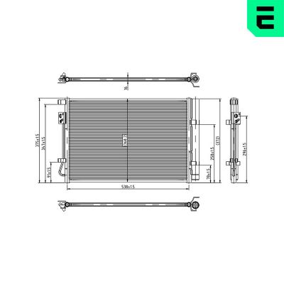Klima Radyatörü  Hyundai i20 Coupe (GB)(04.2015->)  ERA 667484
