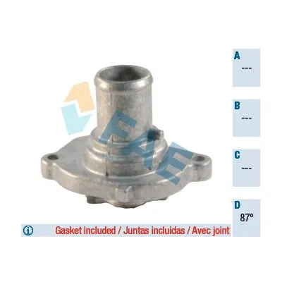 Termostat 87 °C  Lancia Ypsilon (101)(09.2003->2012)  MGA 85120