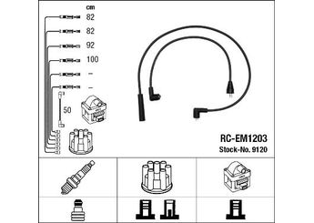Buji Kablosu  NGK 9120  MD977423