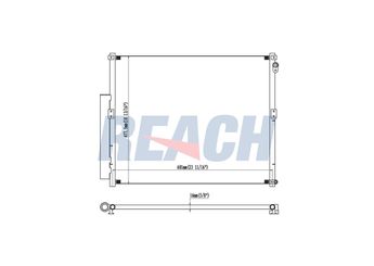 Klima Radyatörü  MAHLE AC 838 000S  8846135150 88461-35150 8846160090 88461-60090 8846160091