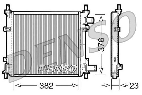 Su Radyatörü  DENSO DRM10060