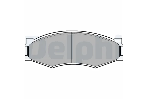 Fren Disk Balata Ön Nissan Laurel (JC32)(01.1986->)  DELPHI LP358