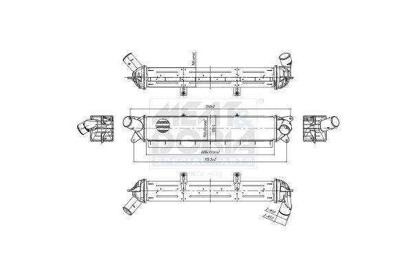 Turbo Radyatörü  MGA 80061