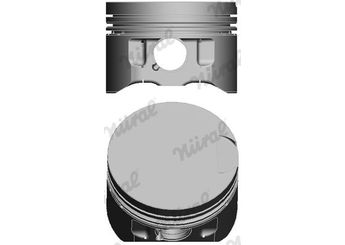 Piston (81.01MM-STD)  MAHLE 033 PI 00013 100  58107065M 58107065J 058 107 065 J 058 107 065 M