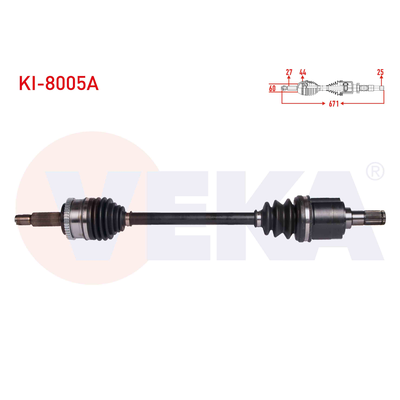 Aks Komple Ön Sol Kia Ceed Sportswagon (ED)(2007->)  VEKA KI-8005A