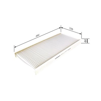 Polen Filtresi  BOSCH 1 987 431 181