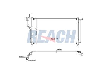 Klima Radyatörü  ORİS CHY868016  976064H000