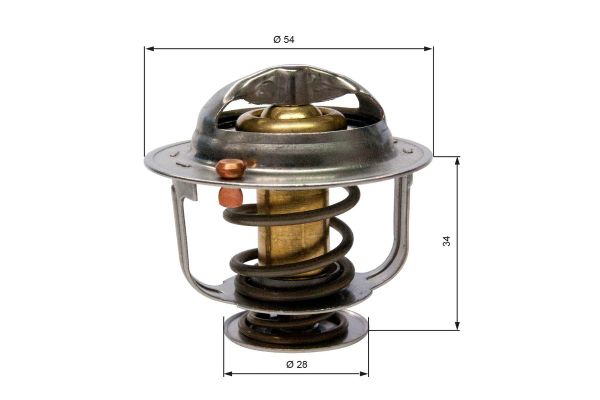 Termostat  Honda Civic 3 Kapı (FN)(01.2007->)  GATES TH31788G1