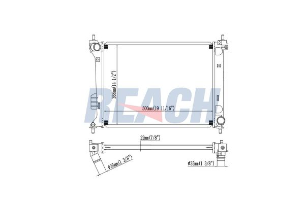 Su Radyatörü  RADISEN RR 67609