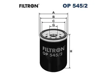 Yağ Filtresi  FILTRON OP 545/2  55230822 46347171 46544820 46751179 55256470 6001073249 71736161 71765459