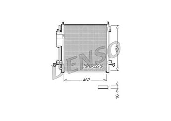 Klima Radyatörü  DENSO DCN45001  7812A171 MN123606
