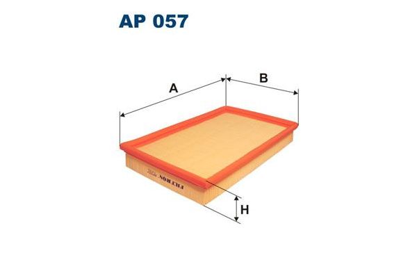 Hava Filtresi  Opel Corsa A (04.1985->)  FILTRON AP 057