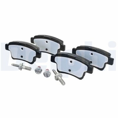 Fren Disk Balata Arka Citroen C4 Picasso (02.2007->)  DELPHI LP2055