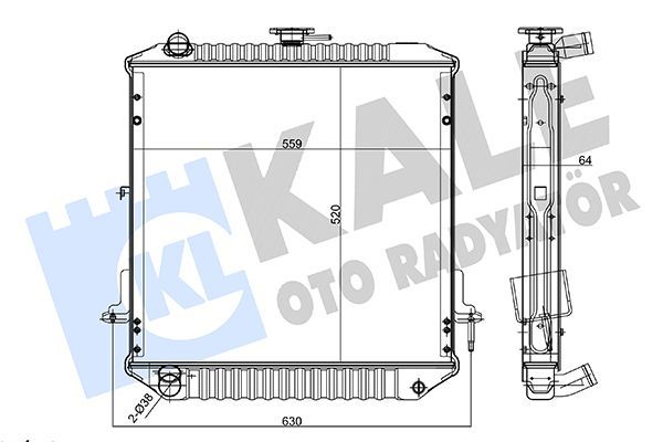 Su Radyatörü  KALE 200200