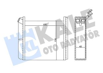 Kalorifer Radyatörü  AKD 1843106  1843106