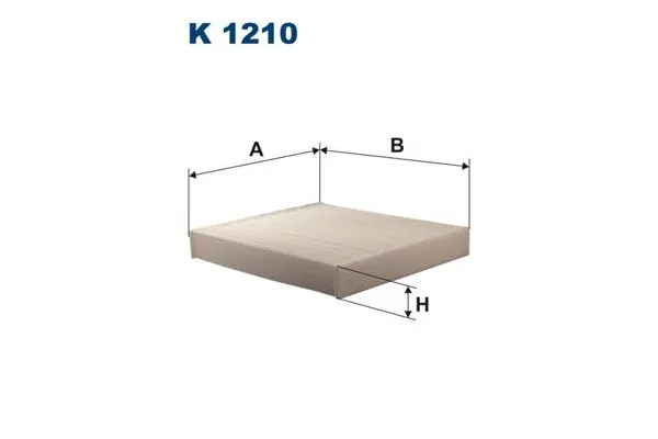 Polen Filtresi  Toyota Verso-S (NLP1/NSP1)(2010->)  FILTRON K 1210