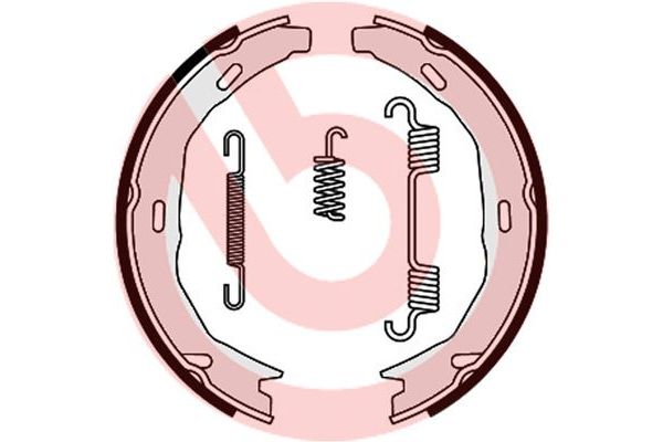 Fren Pabuçlu Balata Arka Mercedes E -Serisi Coupe (BM 207)(05.2009->)  BREMBO S 50 522