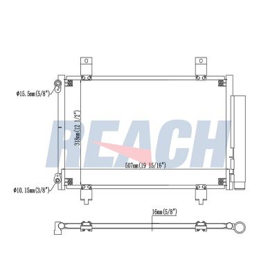 Klima Radyatörü  Suzuki Swift 3/5 Kapı (RS/MZ)(2005->)  MGA 82213