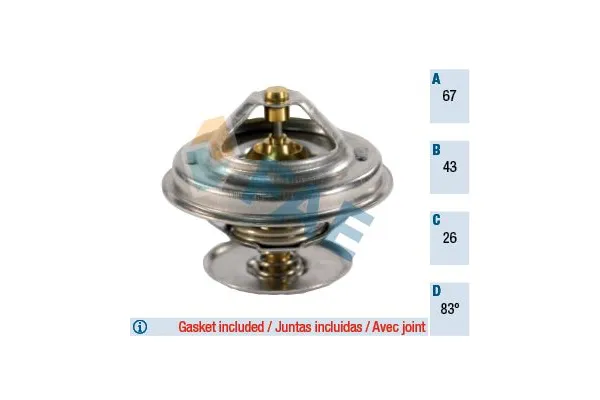 Termostat  BSG 60-125-002