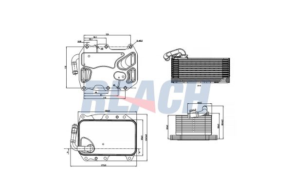 Motor Yağ Soğutucu  Volkswagen Touareg (CR7)(2018->2023)  MGA 63258