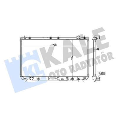 Su Radyatörü  KALE 348160