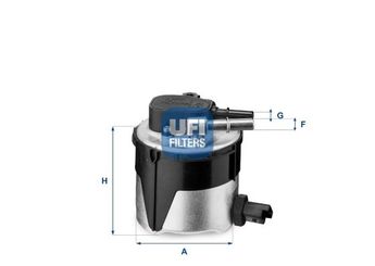 Yakıt Filtresi  PHAFF DF771  1386037 5M5Q9155AA 5M5Q-9155-AA Y60313480 Y603-13-480 Y603134809A Y603-13-480-9A 30783135