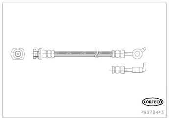 Fren Hortumu Arka Sağ veya Sol OSSCA 01470  462101KA0C