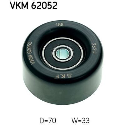 Vantilatör Kayış Gergi Rulmanı  SKF VKM 62052