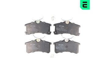 Fren Disk Balata Arka OPTIMAL BP-12493  446602060 446602010 04466-02010 04466-02060