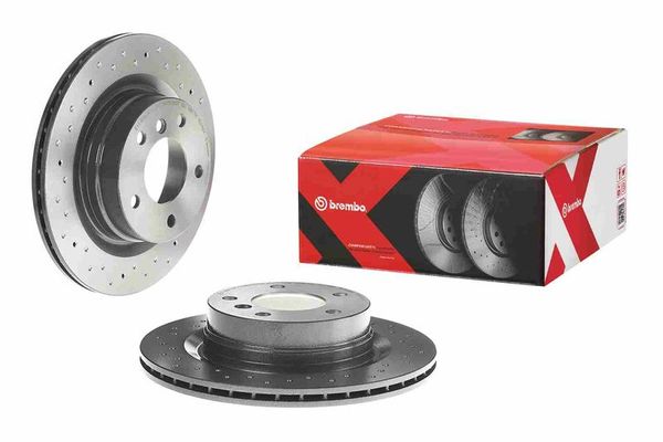 Fren Disk Ayna Arka Sağ ve Sol BMW 3 Serisi Sedan (E90)(2004->)  BREMBO 09.9793.1X