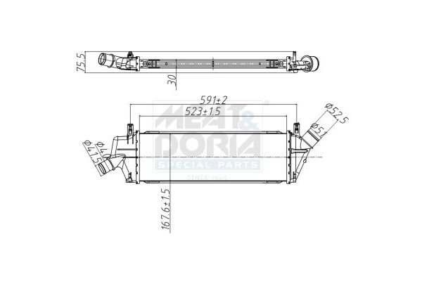 Turbo Radyatörü  VEKA 42-3108