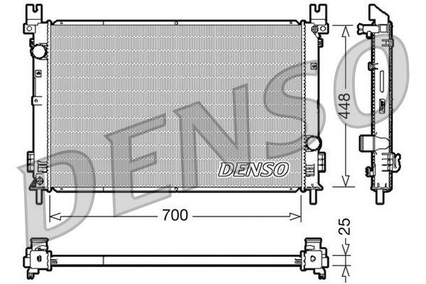 Su Radyatörü  DENSO DRM06001