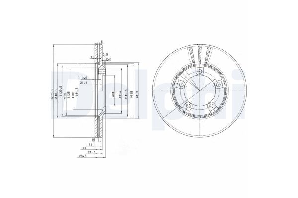 Fren Disk Ayna Ön Sağ ve Sol DELPHI BG3071