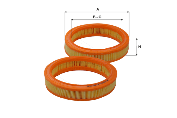 Hava Filtresi  FIL FILTRE HPU 4368 A