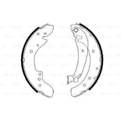 Fren Pabuçlu Balata Arka Citroen Jumper P.Van (01.1994->)  BRAXIS AC0025