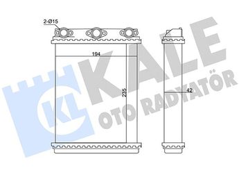 Kalorifer Radyatörü  KALE 346635  A0028355601 28353801 002 835 38 01 28355501 002 835 55 01 28355601 002 835 56 01 28353901 0028353901 A0028355501